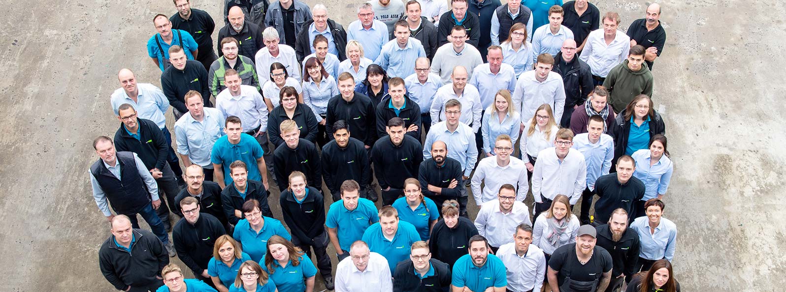 Mitarbeiter der Carl Nolte Technik und des noltewerks